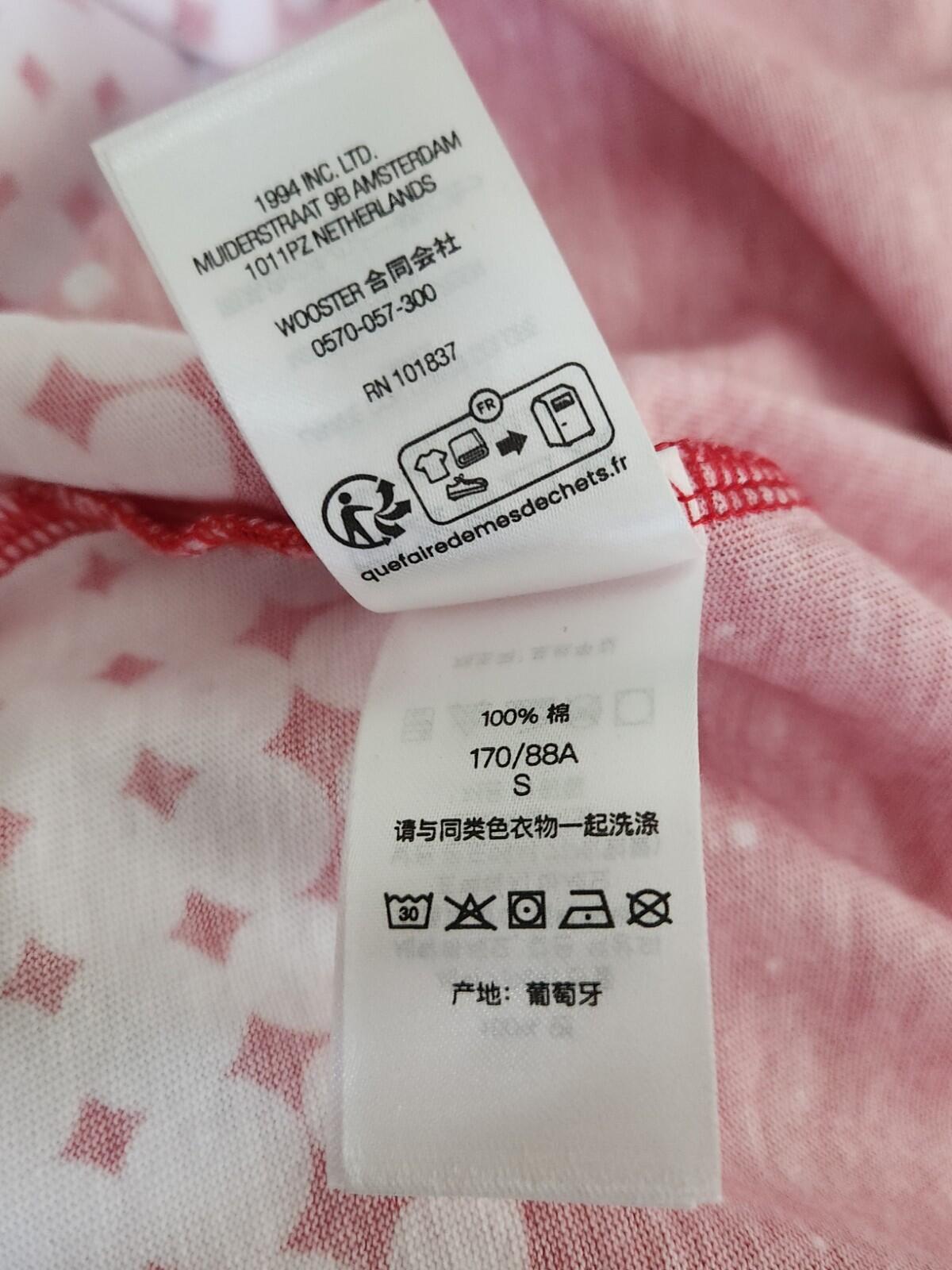 SS24 Supreme Halftone S/S Top Red Tee Short Sleeve T-shirt