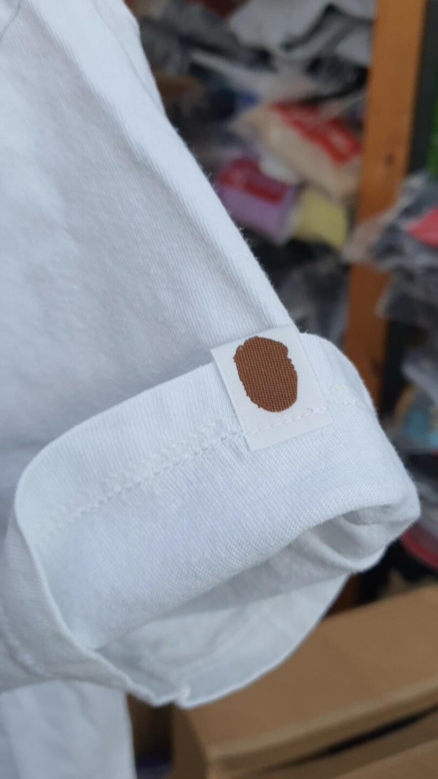 Camiseta Bape X Stussy de A Bathing Ape Blanca Talla M BAPE