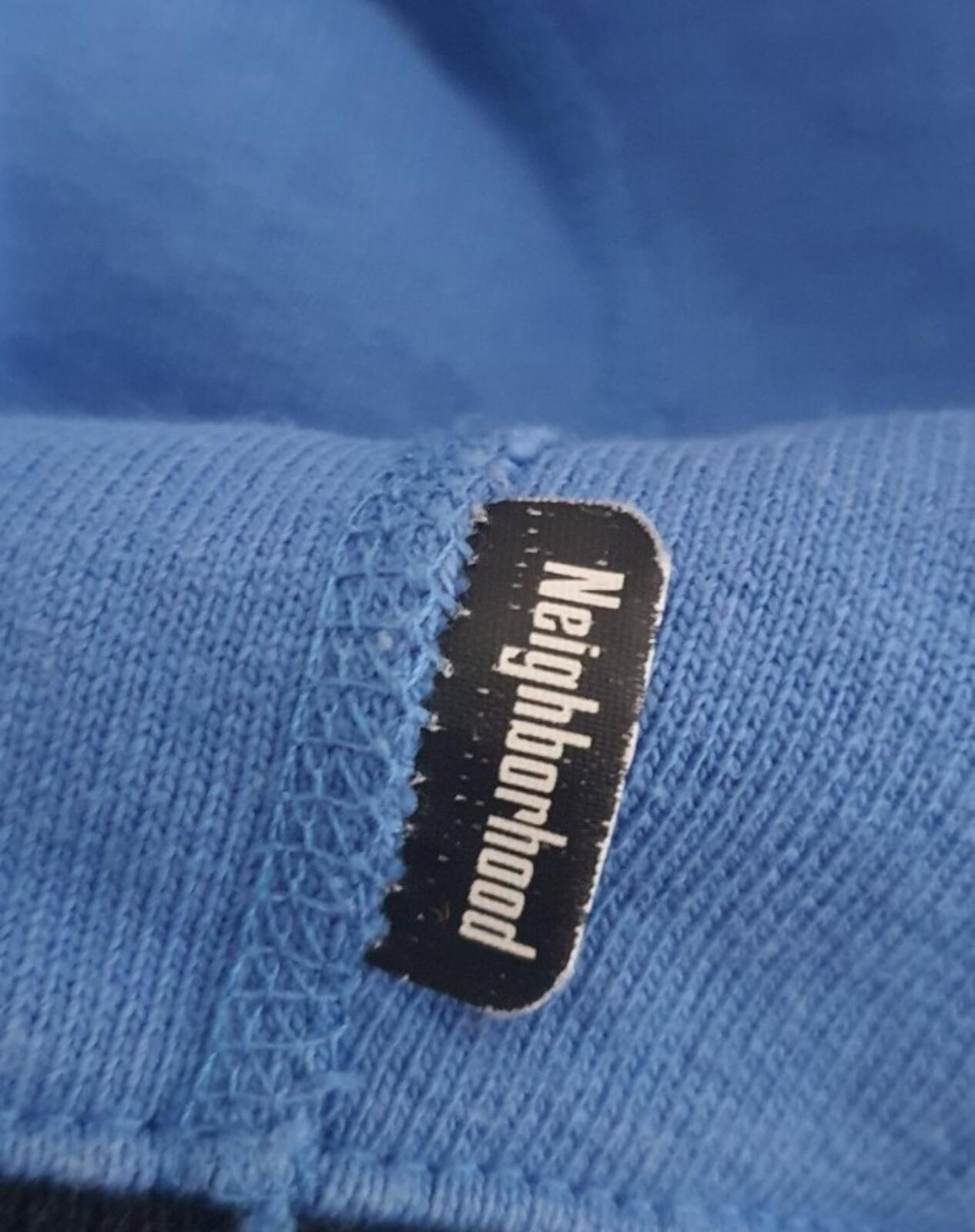 SS09 Supreme Neighborhood Zip Up Hooded Sweatshirt Blue Size XL 4