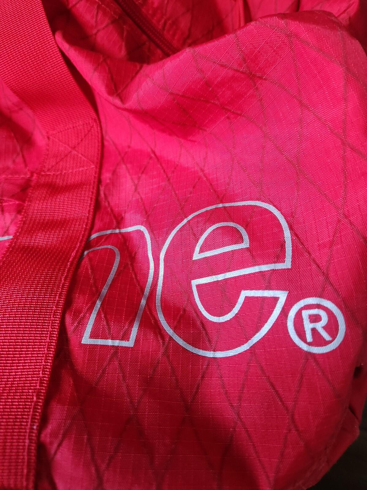 FW18 Supreme Duffle Bag Red Water and Abrasion Resistant