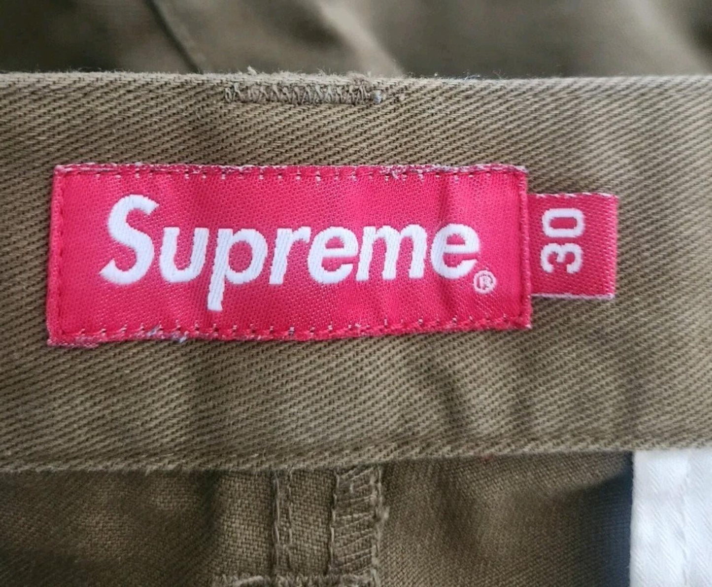 Pantalones de trabajo Supreme, talla 30, pantalones W30 L30, talla S pequeña