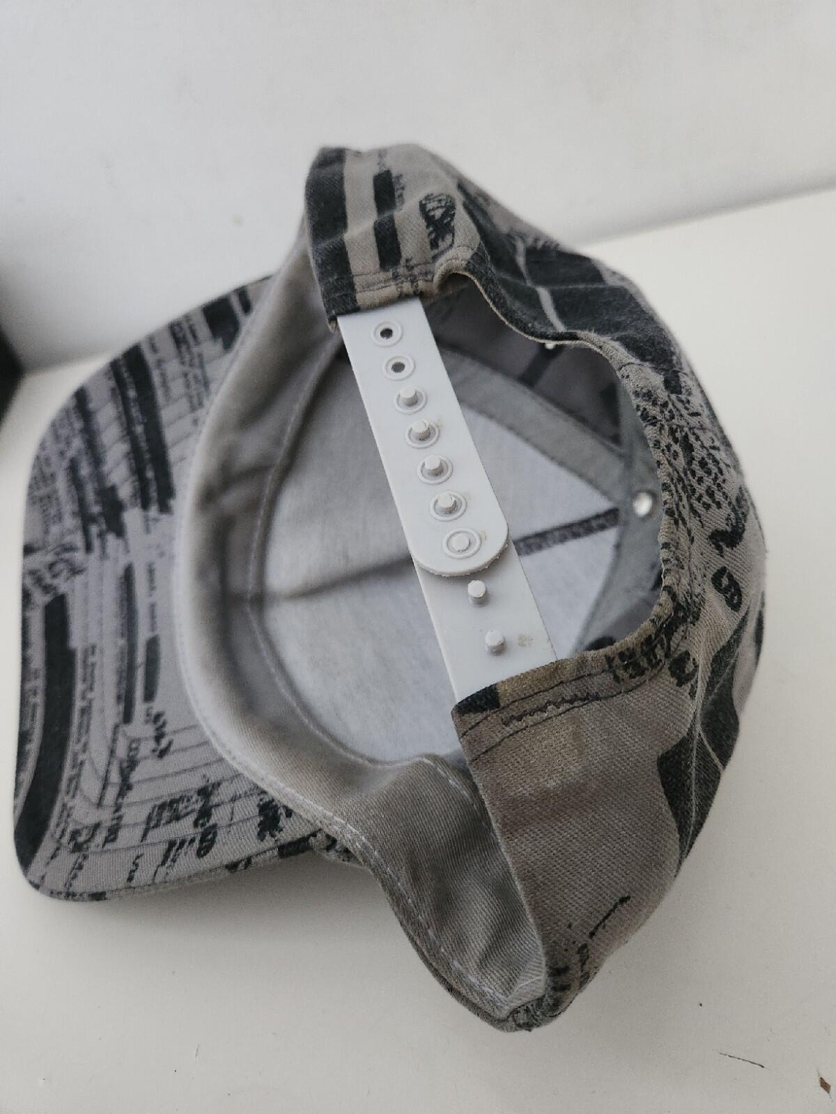 2004 Supreme FBI Malcolm X 5-Panel Sehr Seltene Hut Vintage Grail Graue Kappe