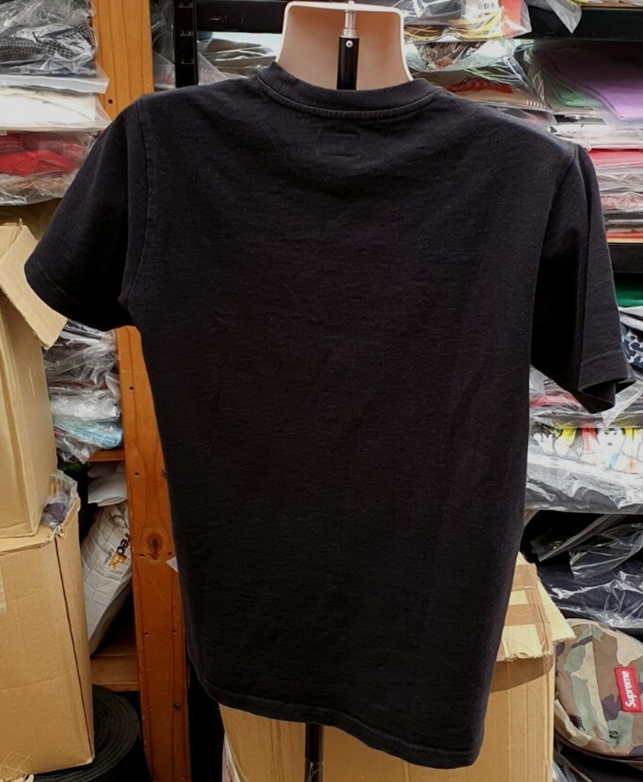 SS17 Supreme Collegiate tee black T-shirt size M medium