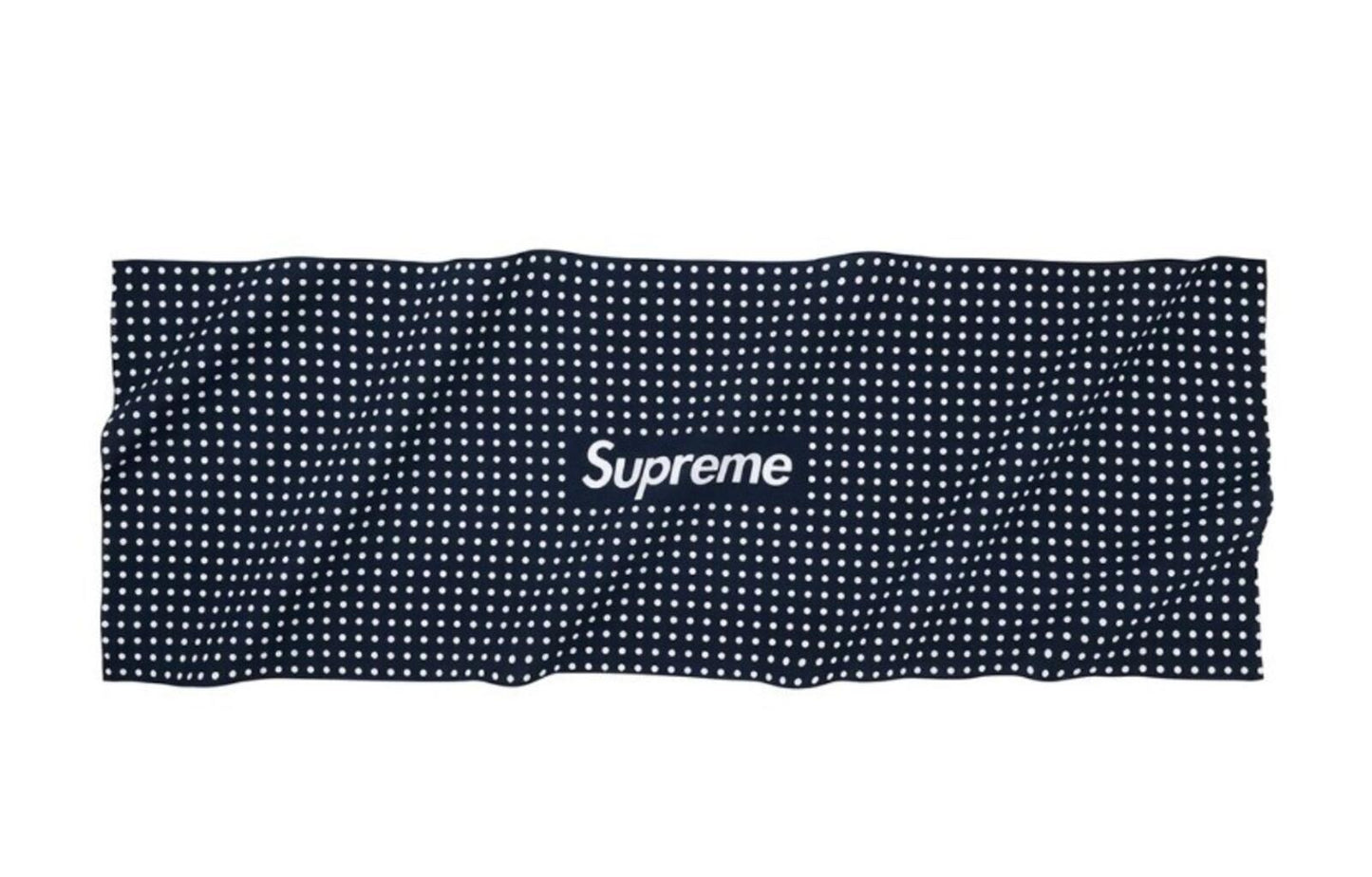 FW22 Supreme Tenugui Towel ( set of 2 ) Black Red Cotton Woven Towels Hand