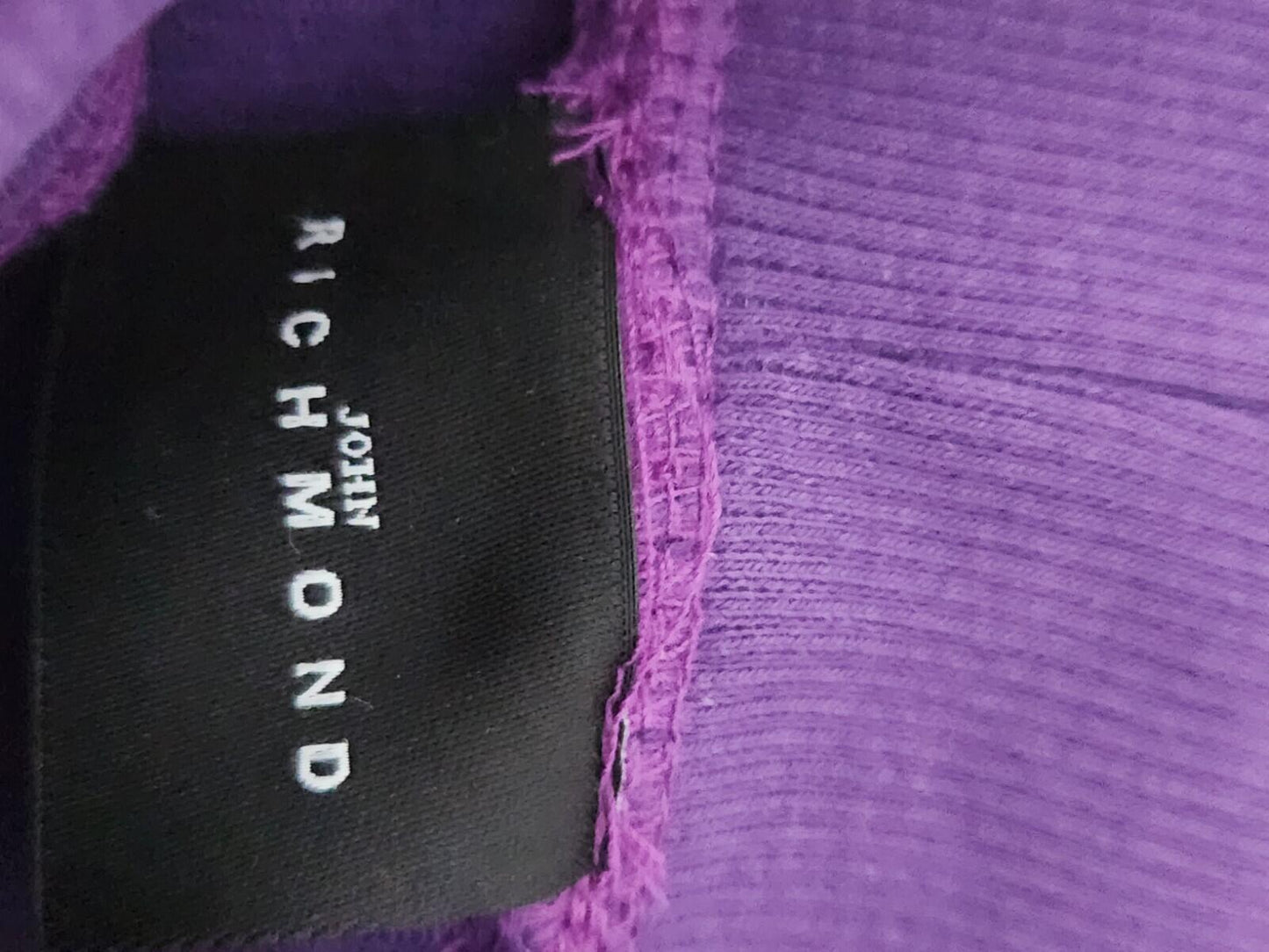 JOHN RICHMOND London Fleece-Hose 38 £ Baby 9 Monate Lila Jogginghose Kleinkind Unterteile