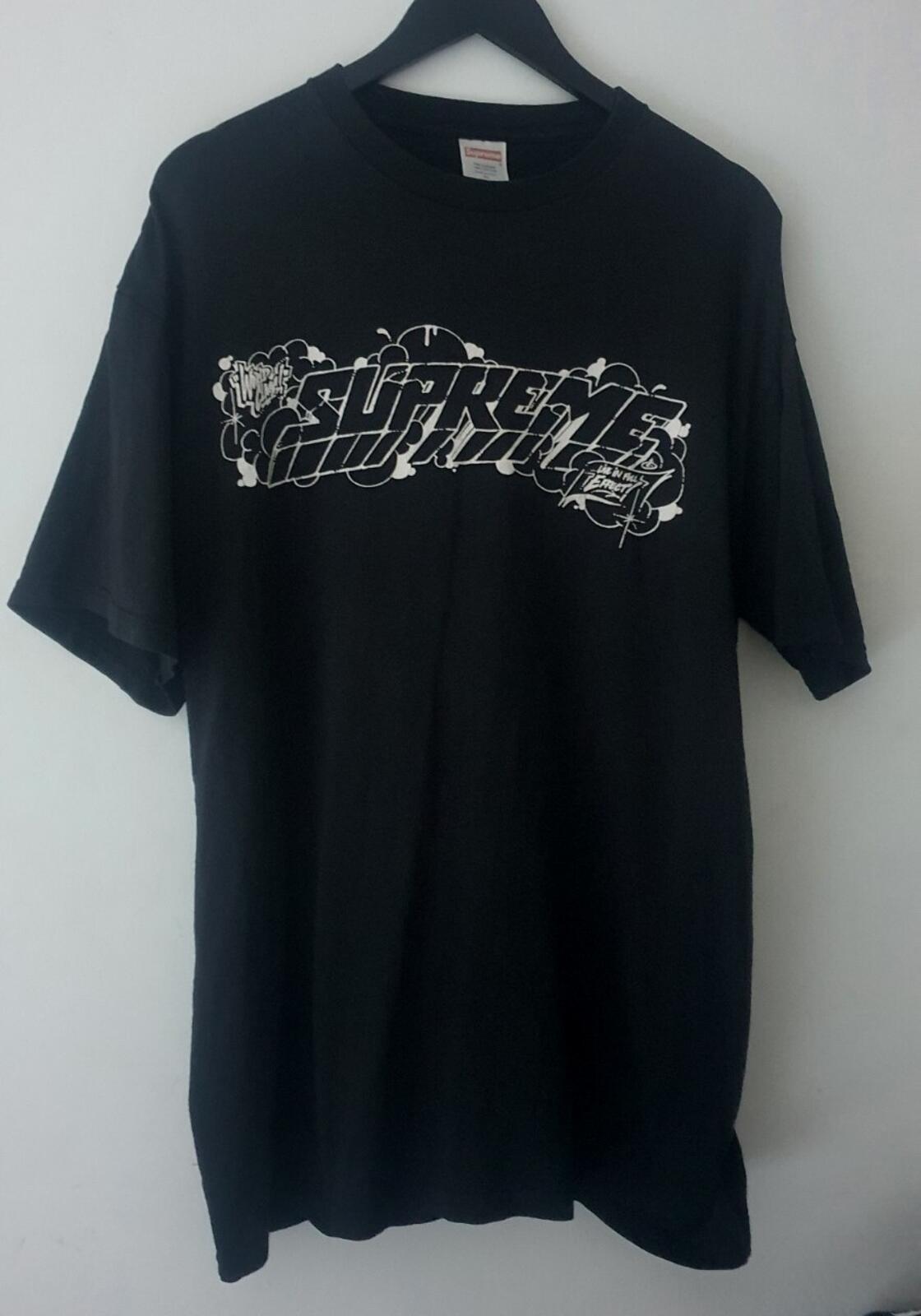 2003 Supreme World Class Live In The Full Effect Tee Black Size XL