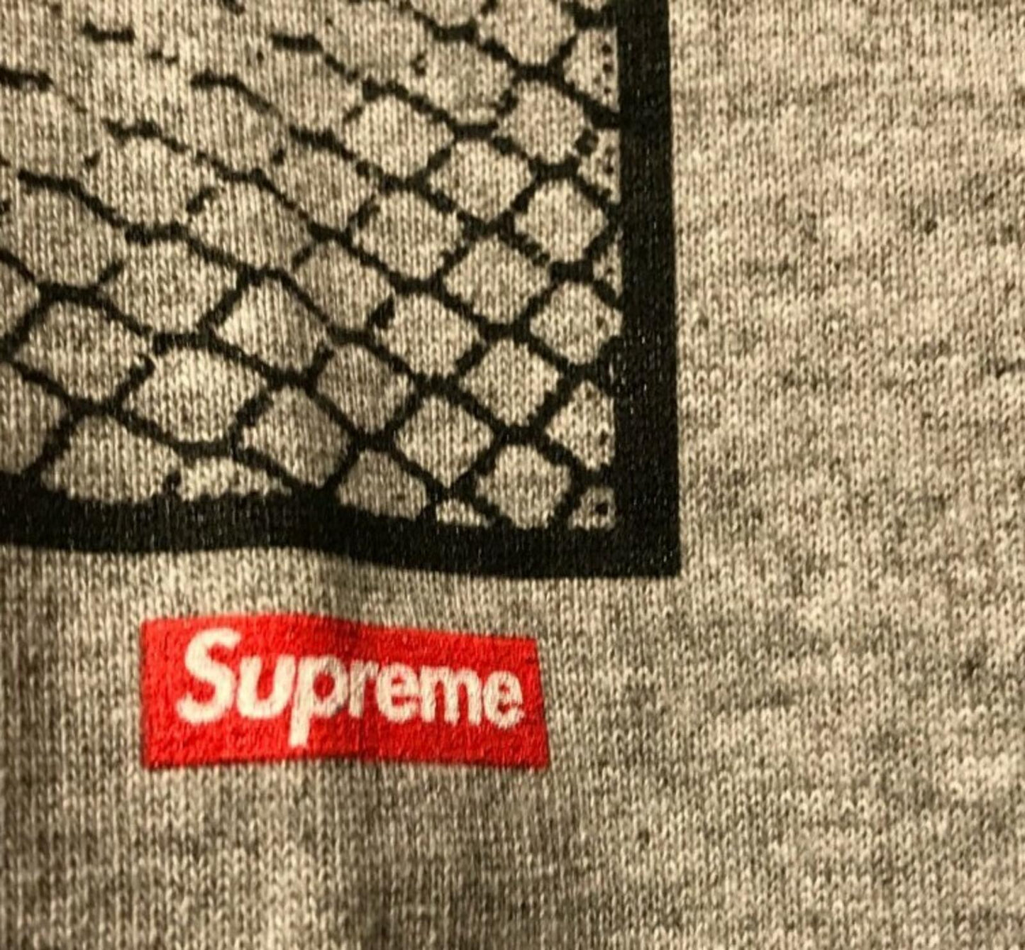 FW09 Supreme Upskirt tee grey T-shirt L large Vintage 2009 Ultra rare New