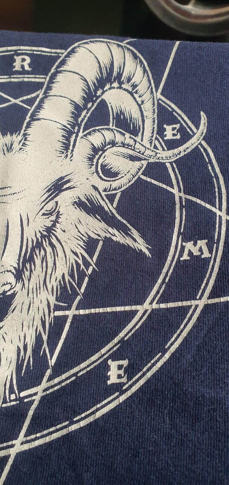 FW10 Supreme x Sean Cliver Pentagram L/S tee M medium T-shirt vintage Very Rare