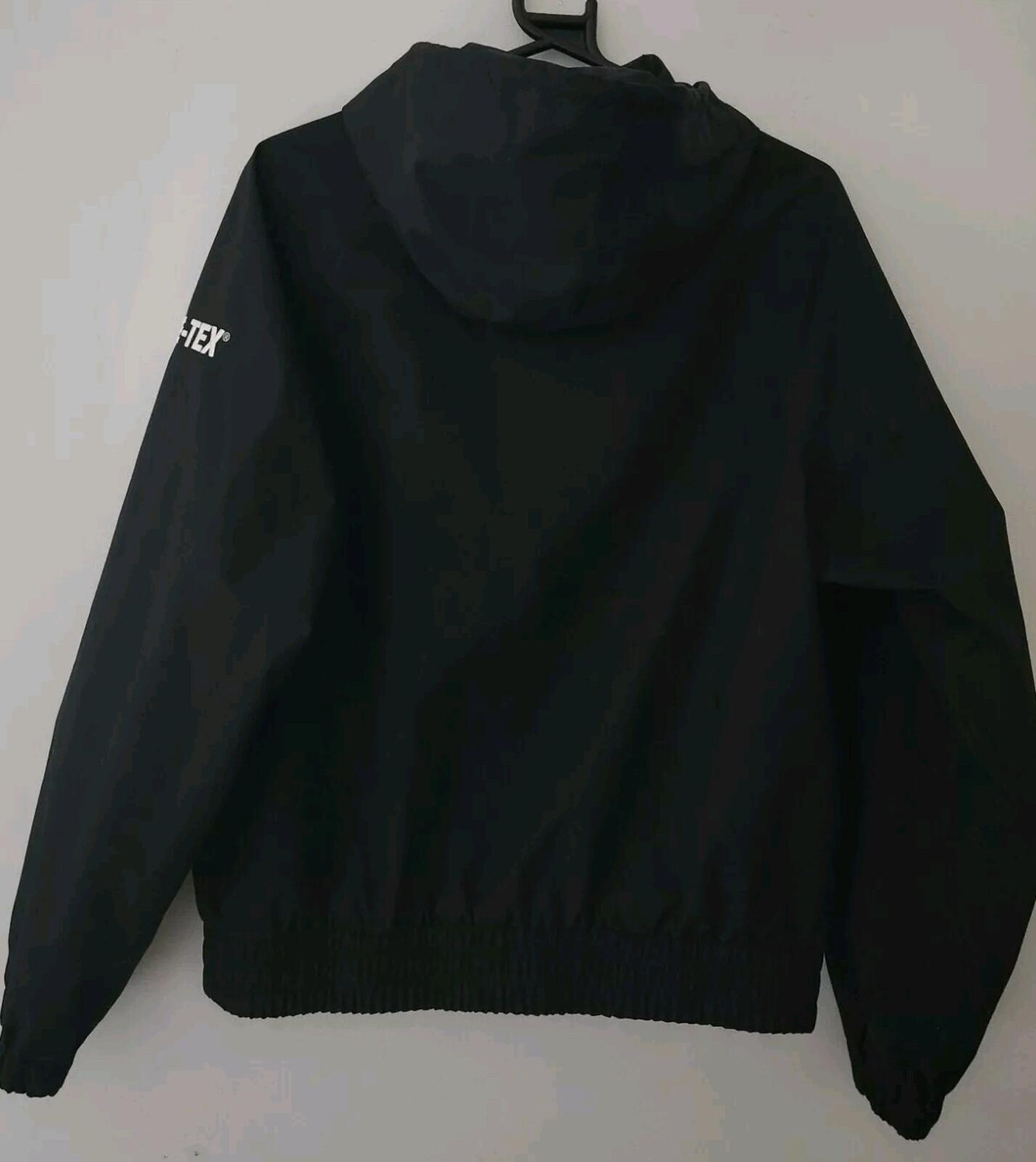 SS19 Supreme GORE-TEX Hooded Harrington Jacke Wasserdicht Atmungsaktiv Small Schwarz