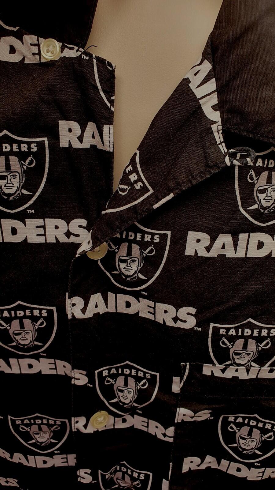 SS19 Supreme NFL x RAIDERS X '47 S/S Shirt Black Size XL