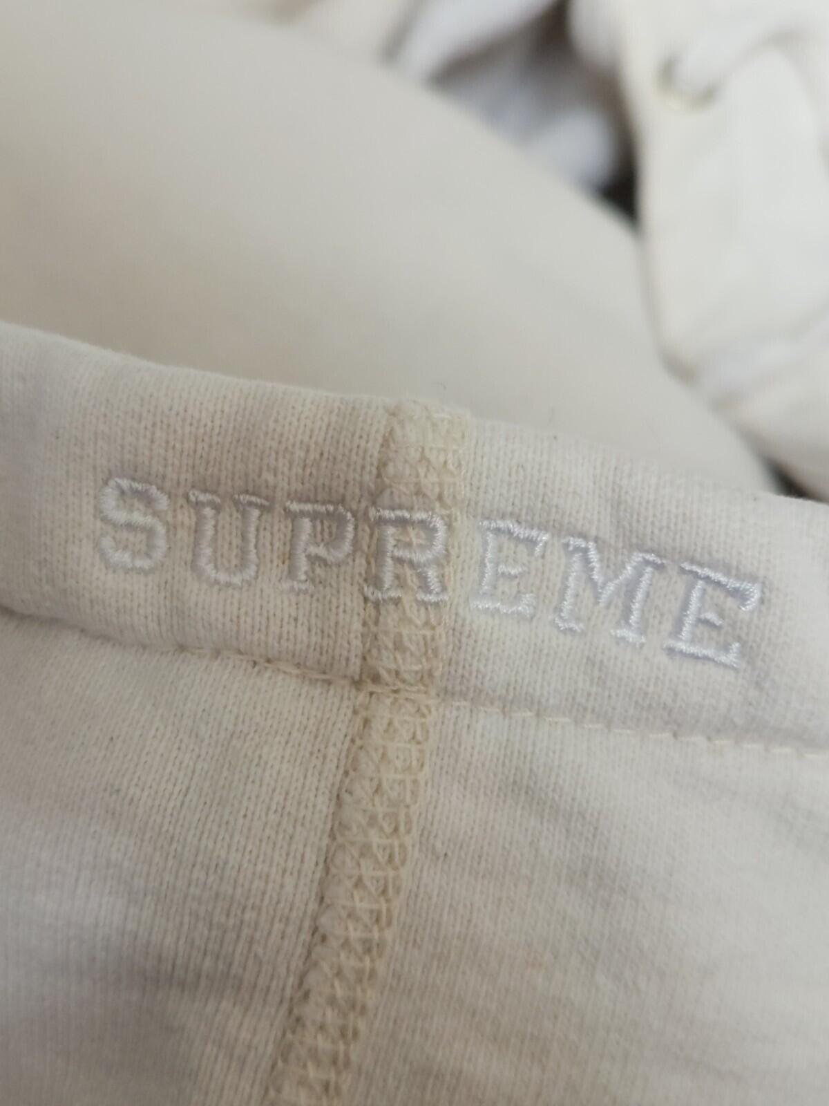 FW19 Supreme Delta Logo hooded sweatshirt Size M Medium Hoodie Natural