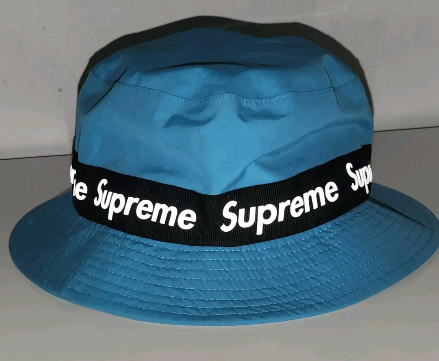 FW17 Supreme Taped Seam Crusher Hat Teal Size S/M
