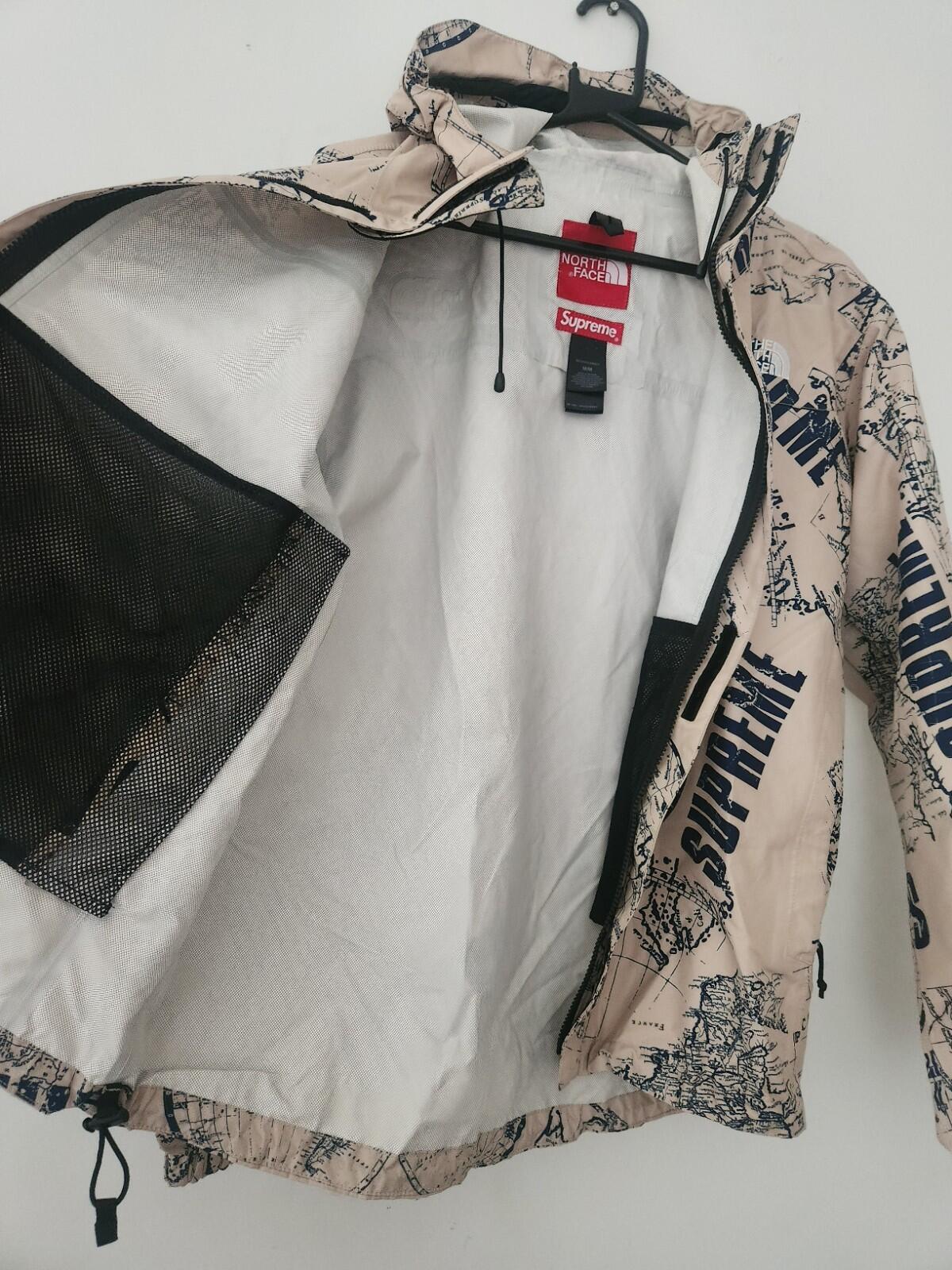 SS12 Supreme x The North Face Venture Jacket Tan Size M