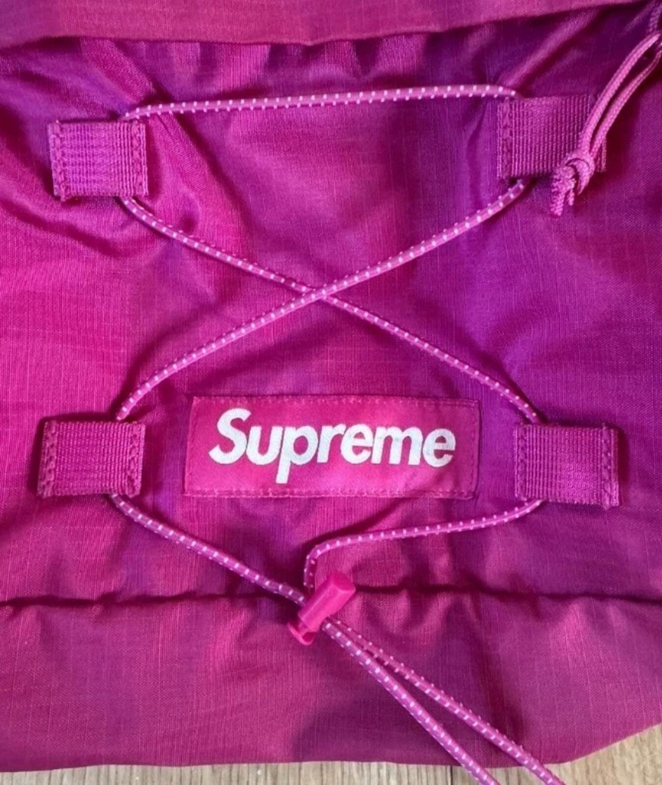SS17 Supreme Waist bag Cordura fabric Belt Bum Shoulder Magenta Pink