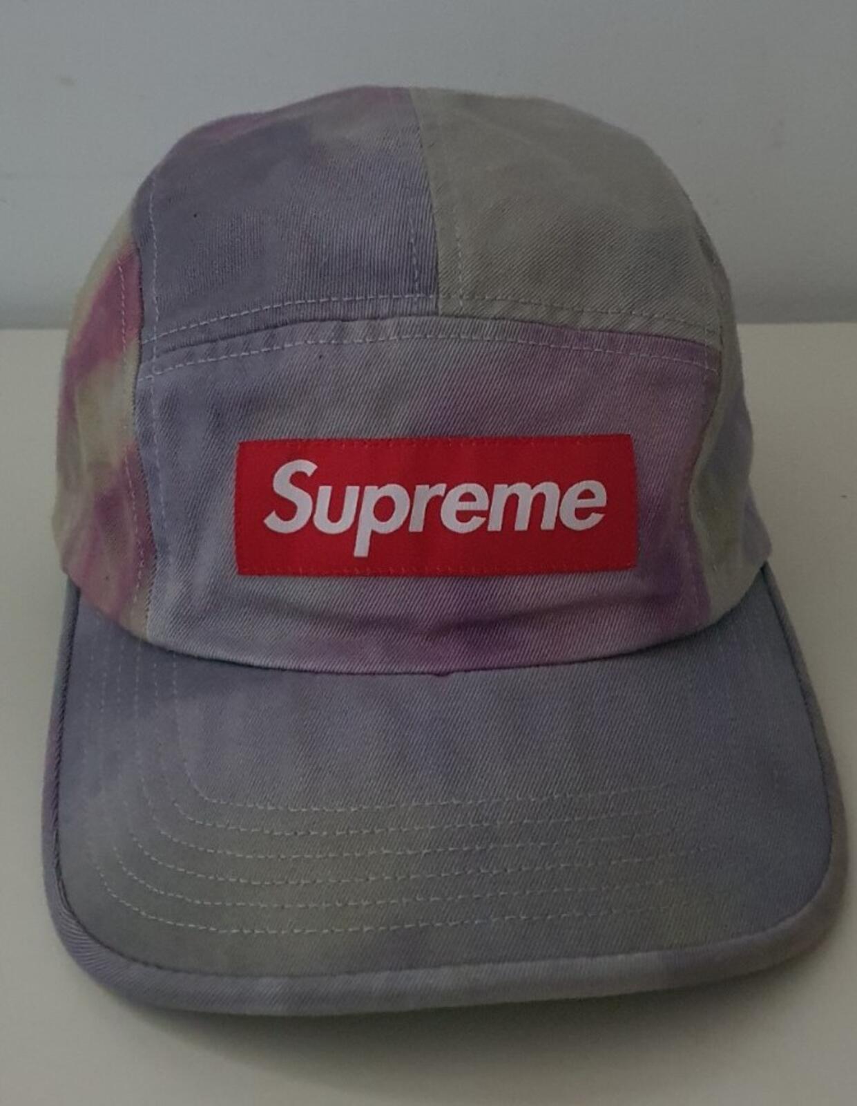 SS21 Supreme Washed Chino Twill Camp Cap Multicolour