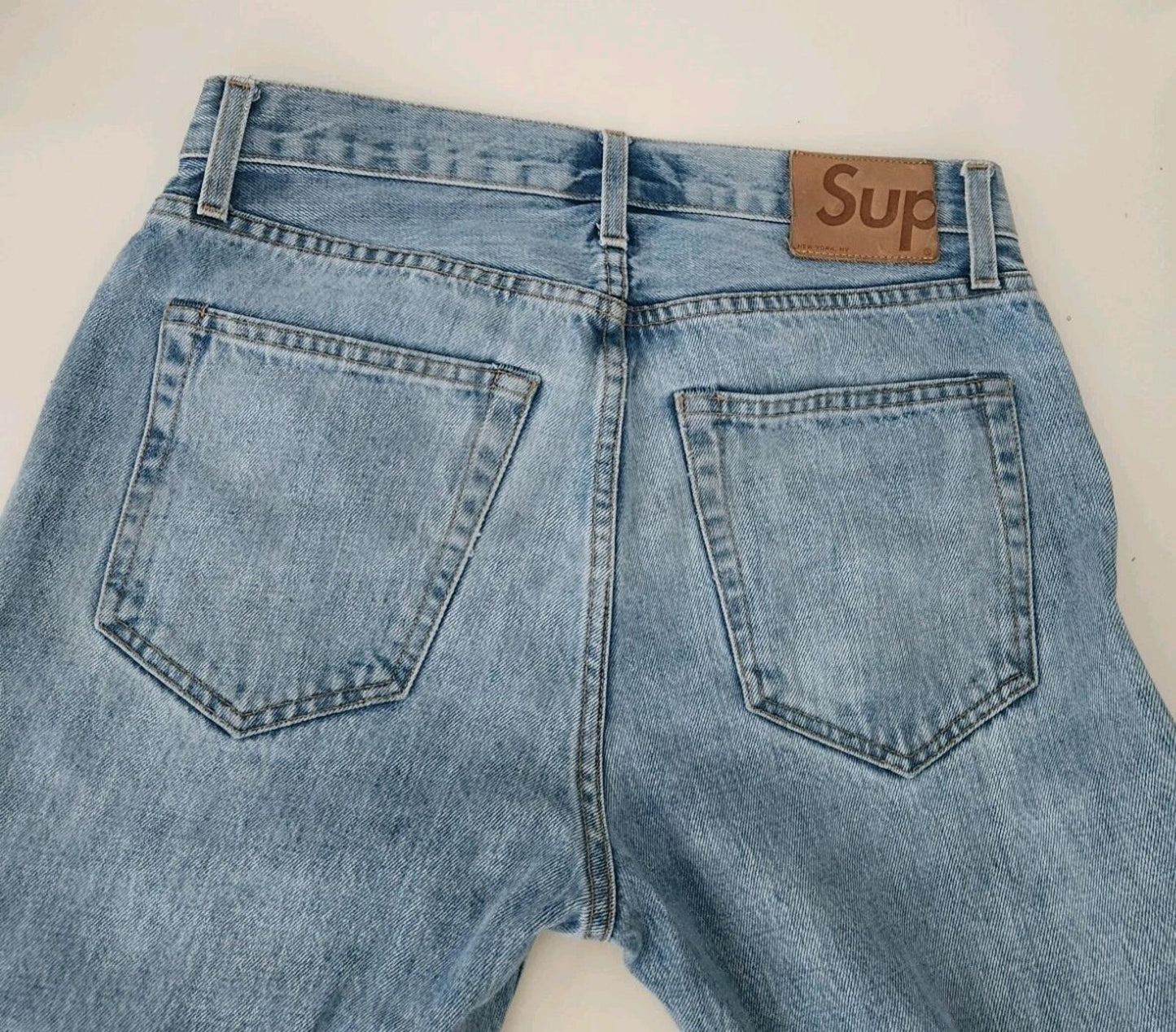 Supreme Vintage Slim Jeans Stonewashed Size 30 W30 L30 Stonewashed