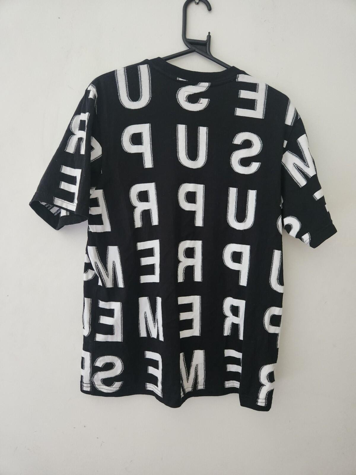 SS21 Supreme Intarsia S/S Top size S small black T-Shirt Tee