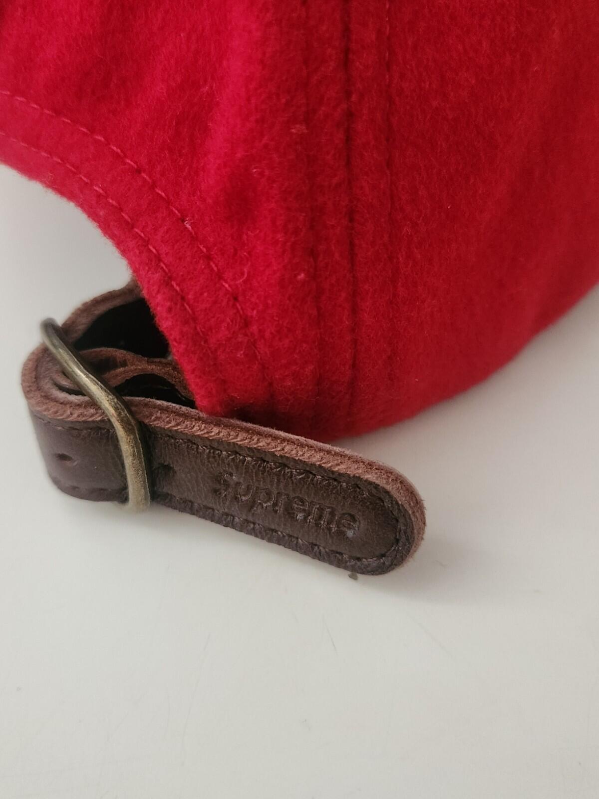 FW17 Supreme Loro Piana Wool Camp Cap Hut Rot Meisterwerk