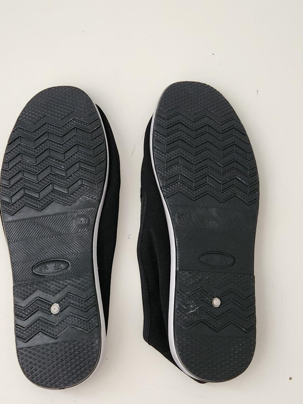 SS16 Supreme Sasquatchfabrix black slip on shoes size UK 7 US 8