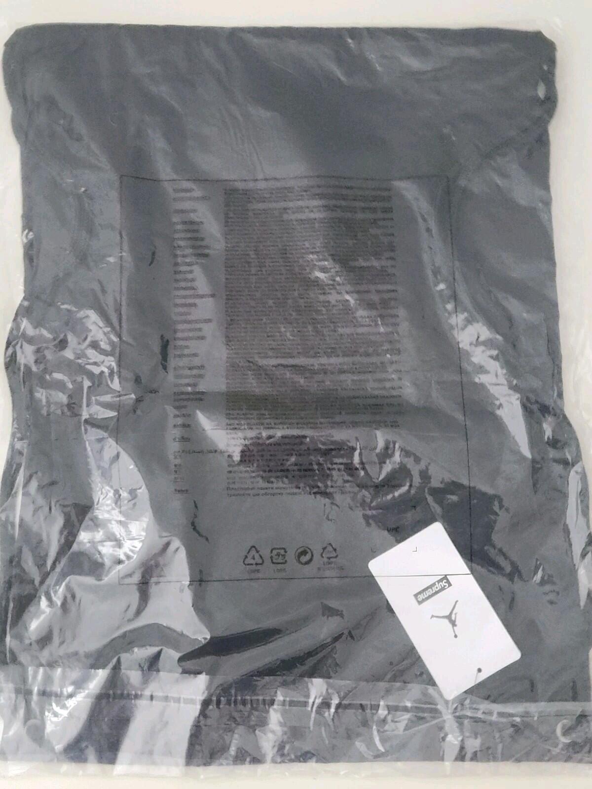 FW24 Supreme x Jordan Drawstring Bag Backpack Black