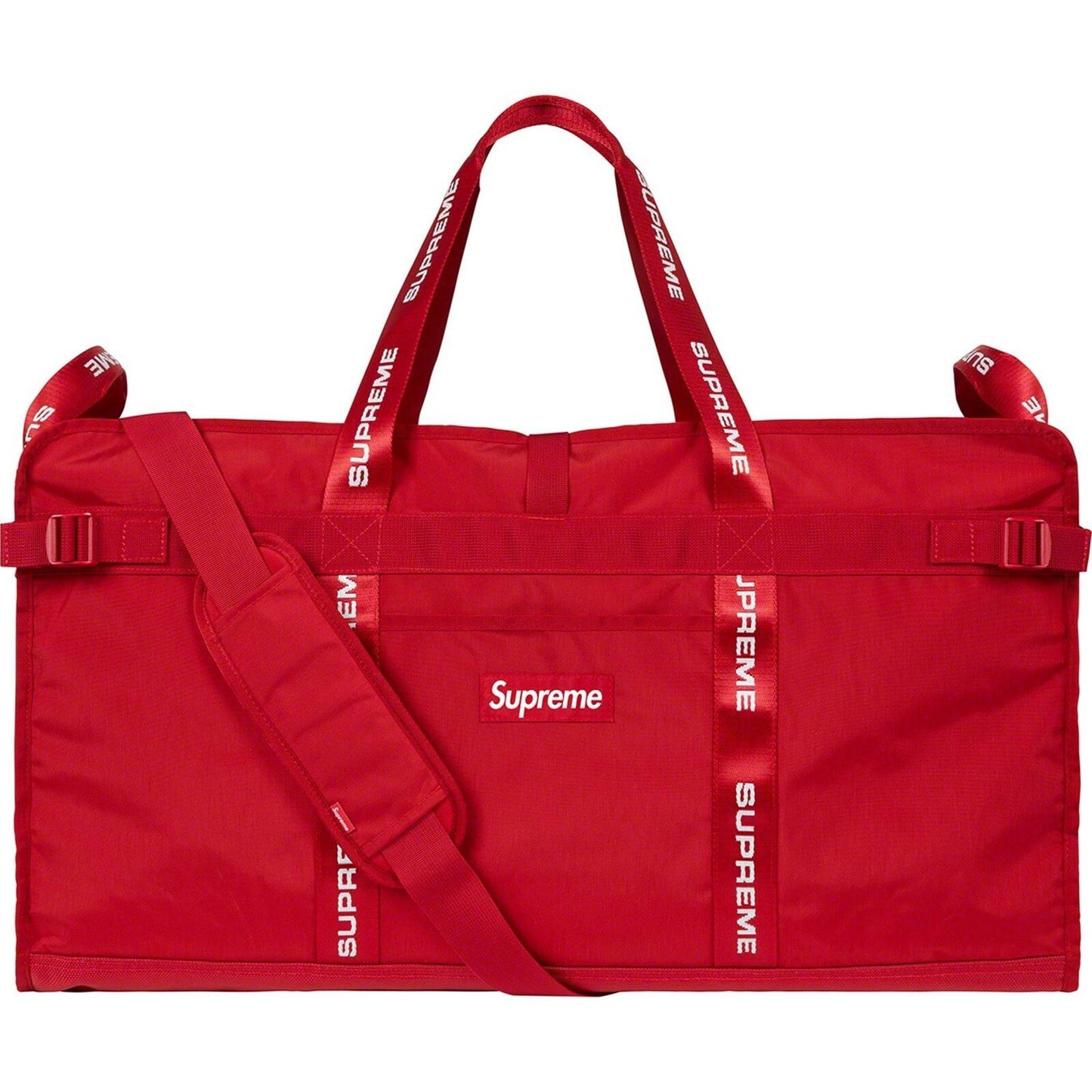 FW22 Supreme Large Haul Tote Red Shopping Bag Duffle New Water Resistant