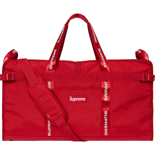 FW22 Supreme Large Haul Tote Bolsa de compras roja Duffle Nueva resistente al agua