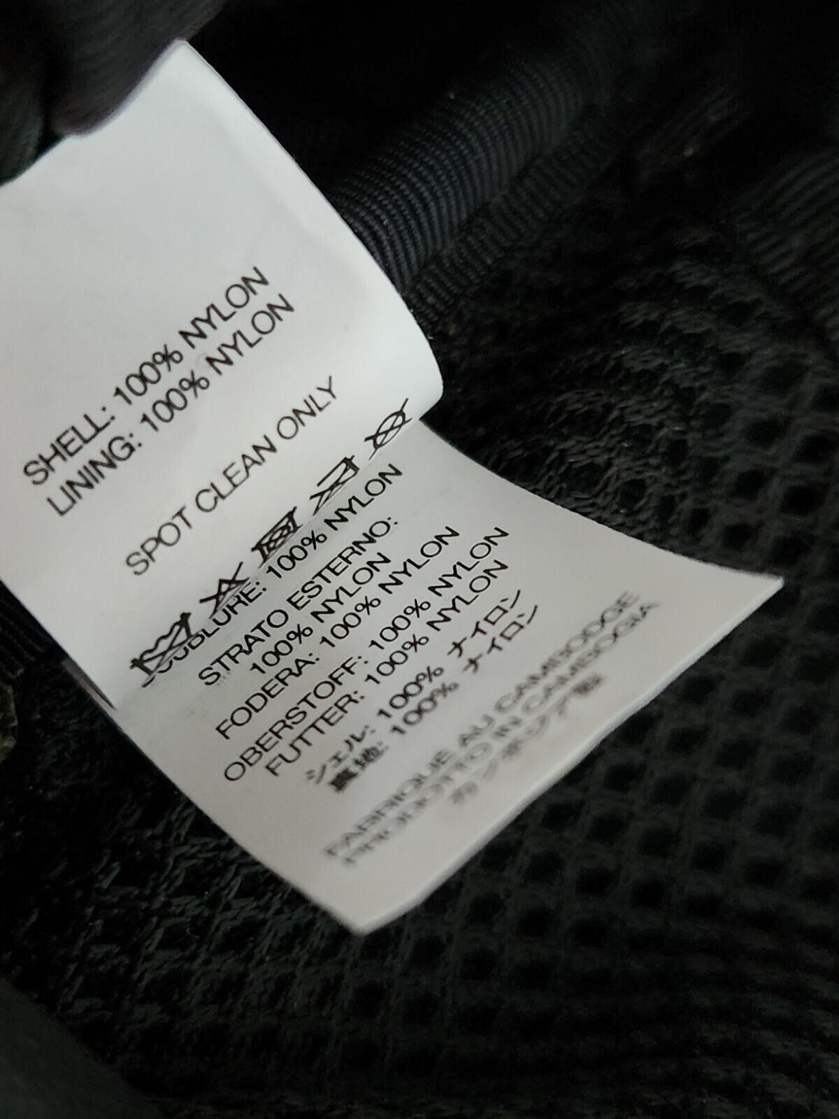 SS22 Supreme Side Bag Black Water Resistant