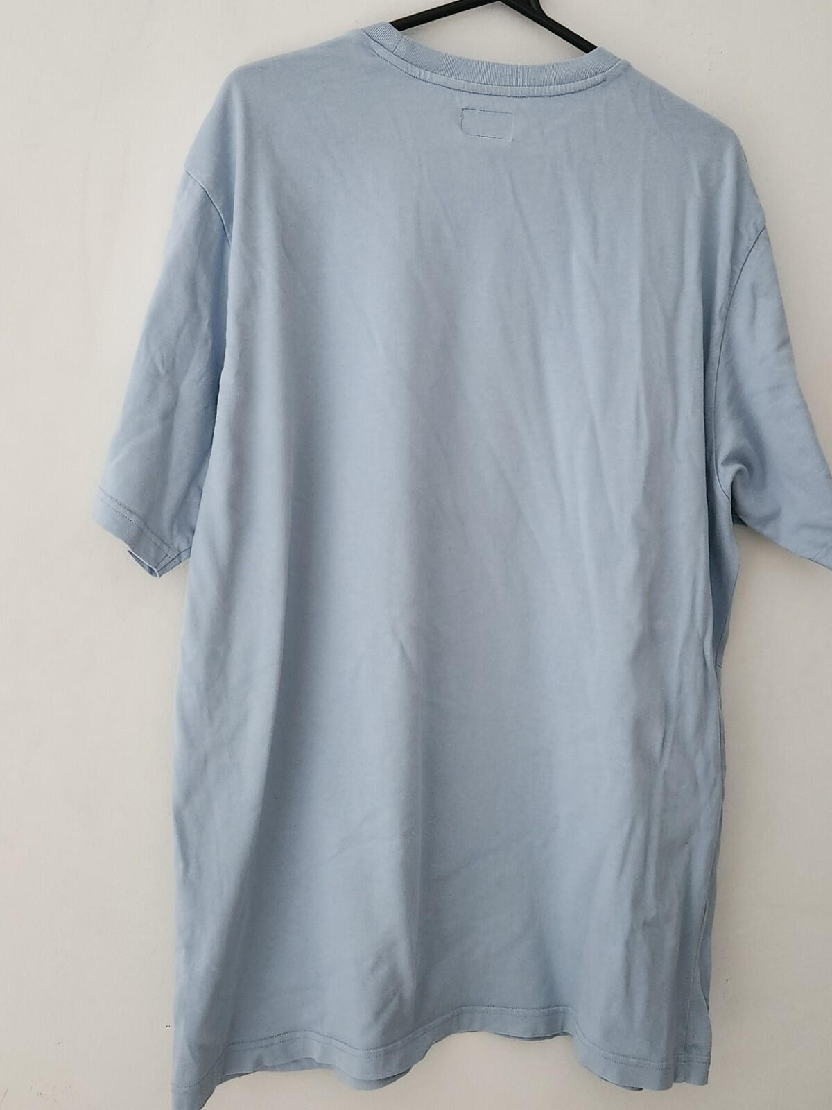 SS21 Supreme World Famous S/S Top Blue tee size XL T-shirt Light Slate