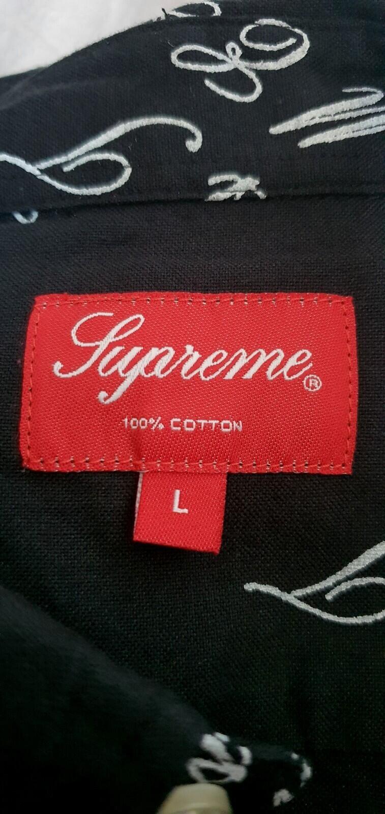 FW15 Supreme Eat Me Shirt Black Size L