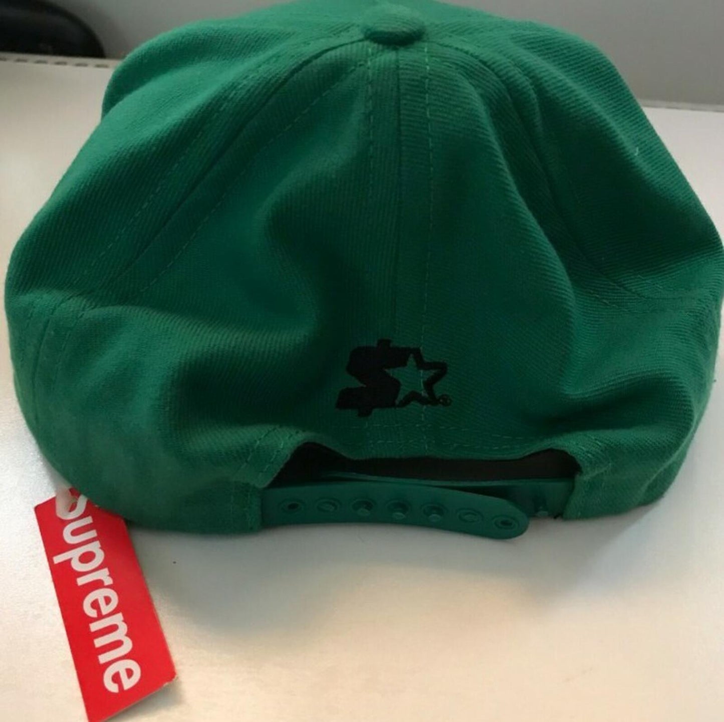 FW12 Supreme Starter Xodus green 5-panel hat cap Very Rare 2012