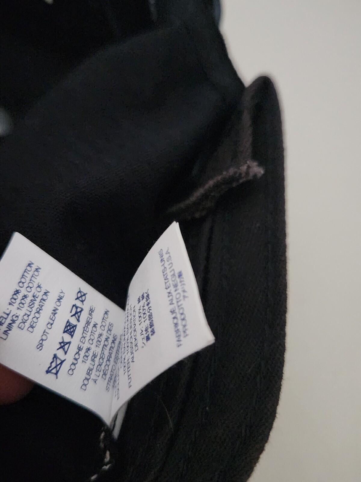 FW23 Supreme Corduroy S Logo 6-panel Cap Black