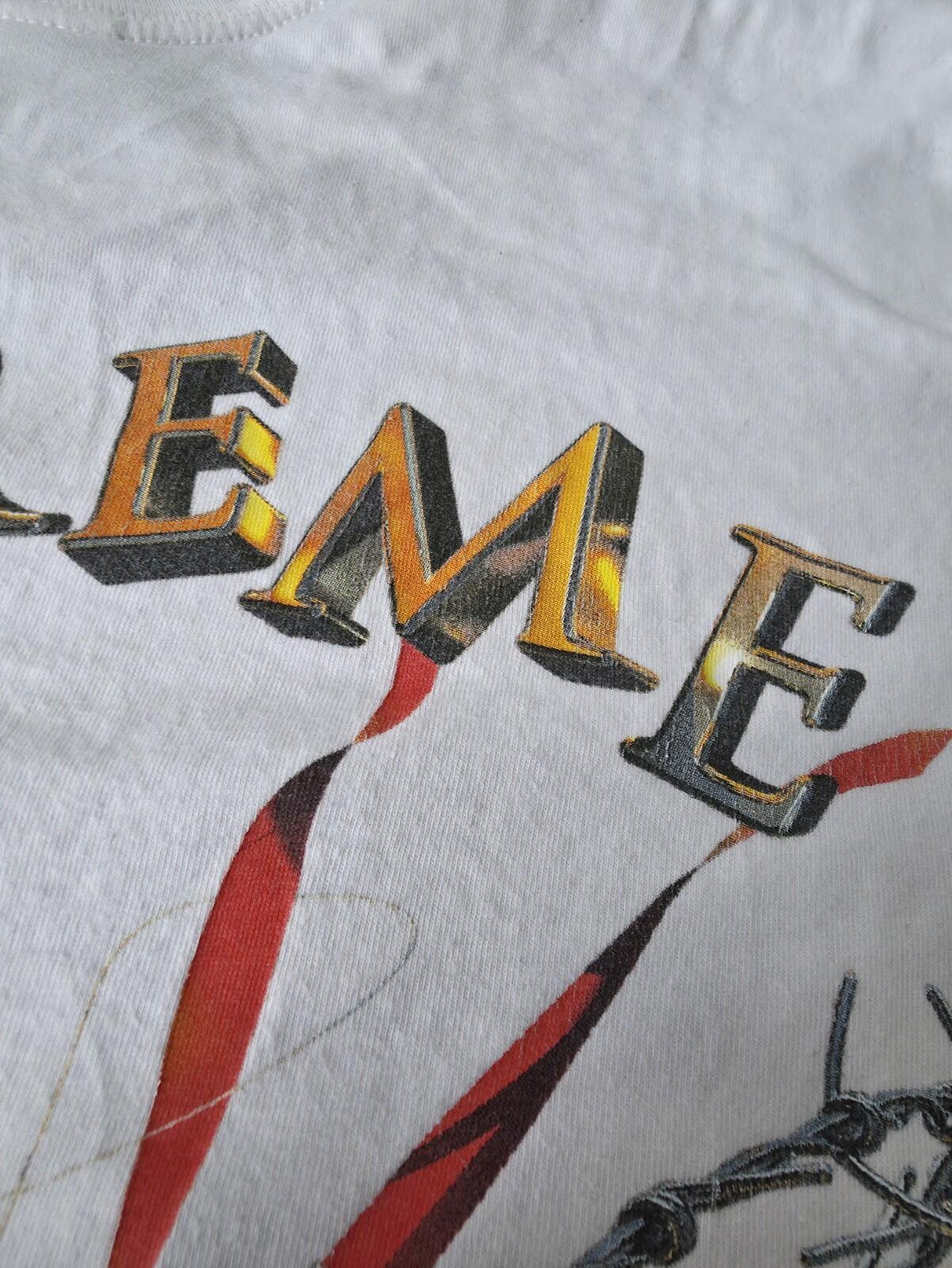 SS20 Supreme Laugh Now Camiseta Blanca Talla XL