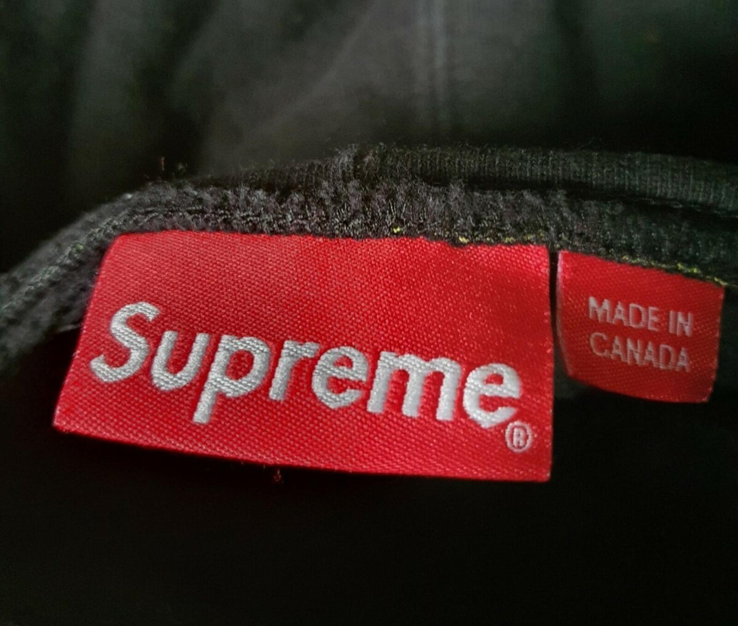 SS18 Supreme Skull Pile hooded sweatshirt L large glow in the dark hoodie green