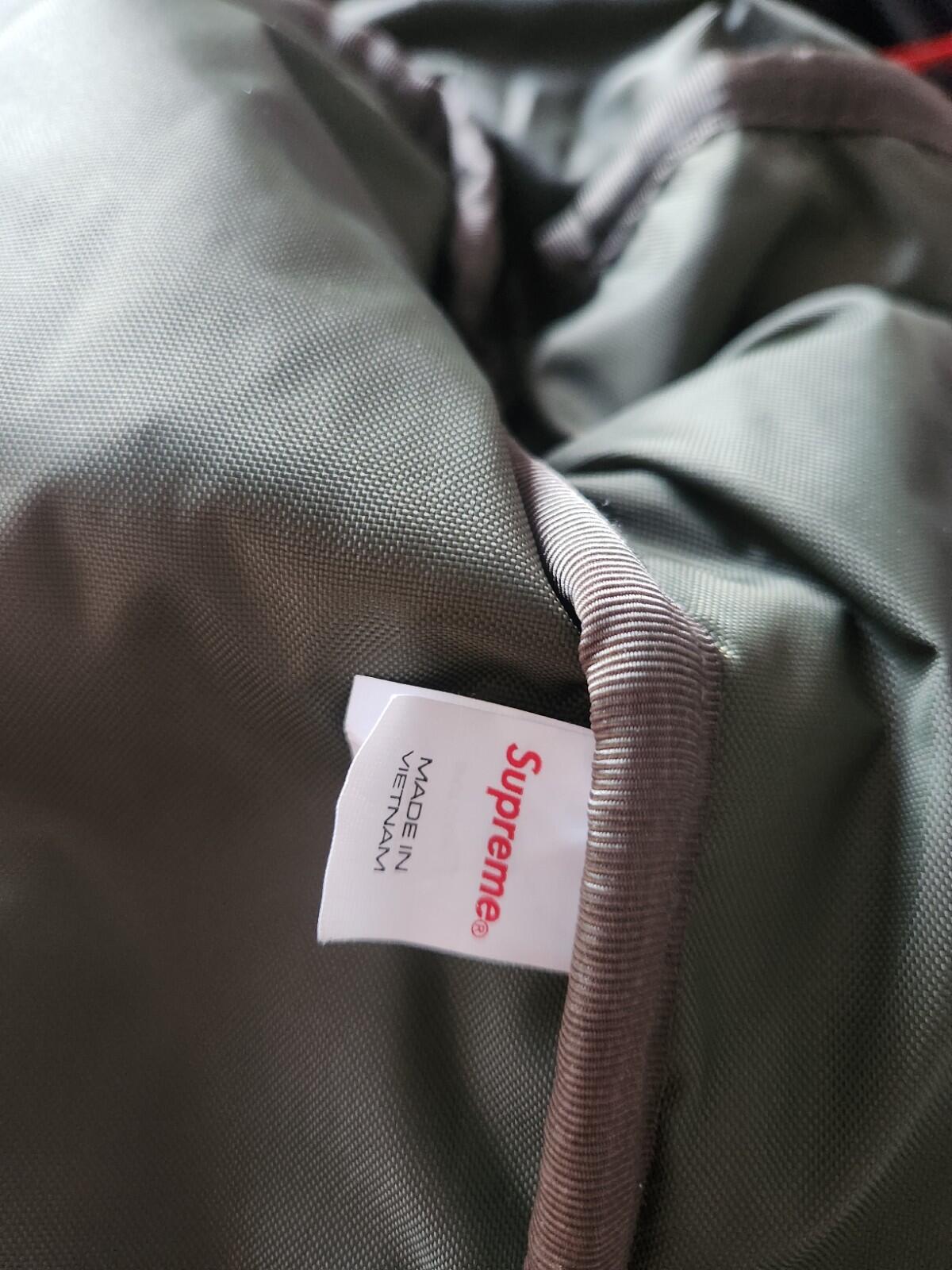 Mochila Supreme x JUNYA WATANABE CDG MAN Patchwork Oliva Otoño/Invierno 2021
