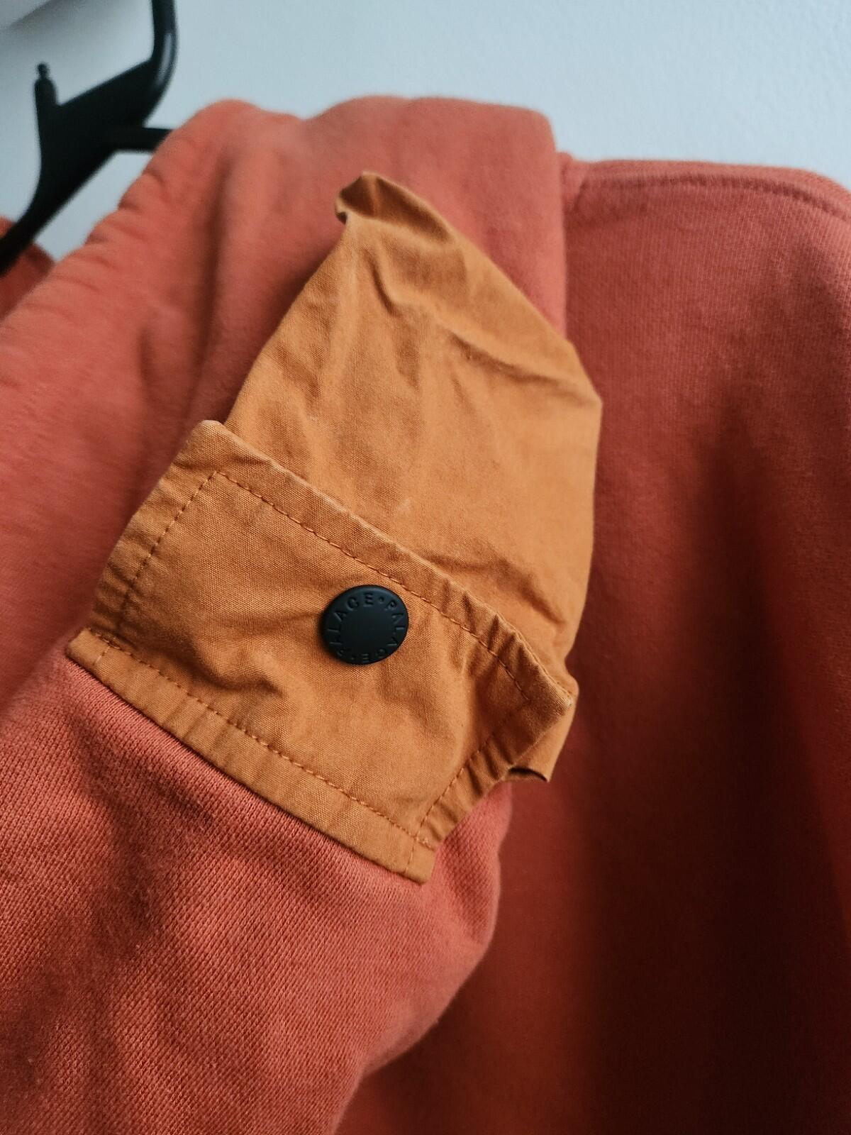 SS21 Palace C-Pocket Hoodie L Large Orange Hooded Sweatshirt Utility Skateboards