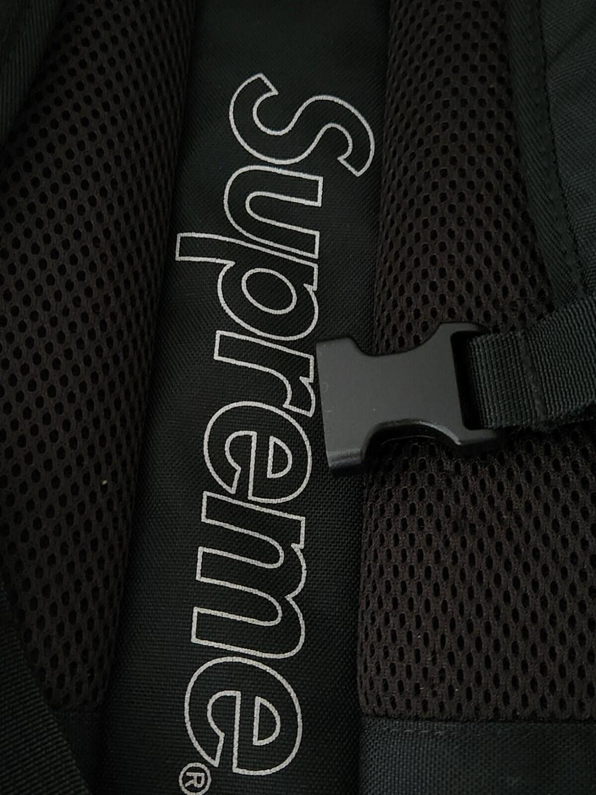 SS20 Supreme Schwarzer Rucksack Cordura Tasche Mesh Rucksack