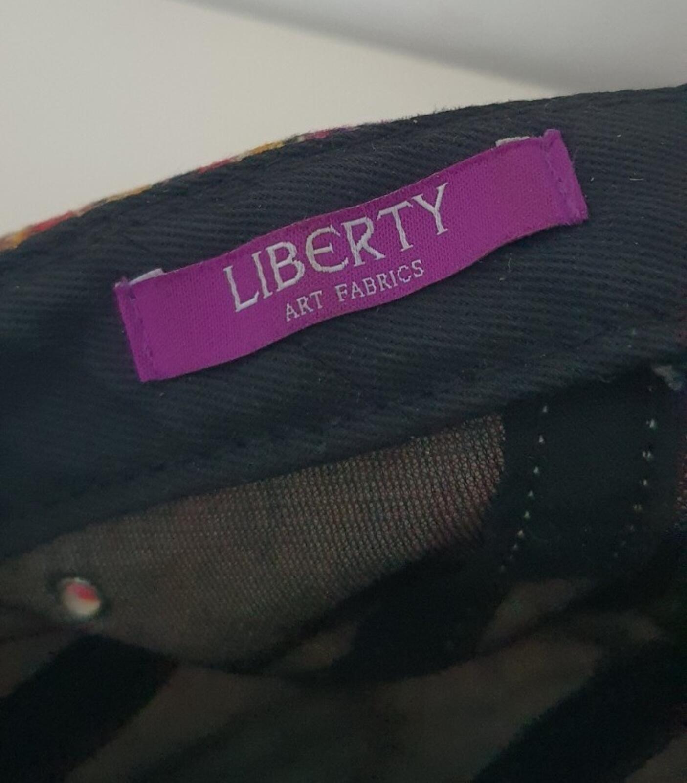 SS13 Supreme x Liberty Art Fabrics Splatter Camp Cap Vintage Hut Box Logo Selten