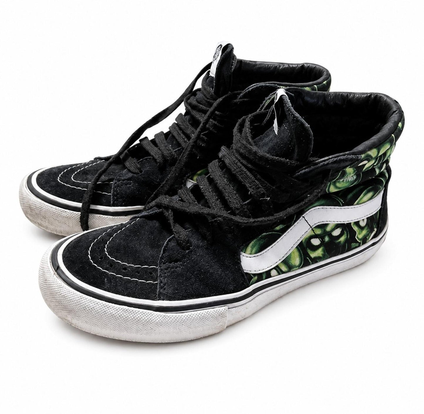 SS18 Supreme Vans Skull Pile Sk8-Hi Trainers Size UK 7 US 8 EUR 40.5