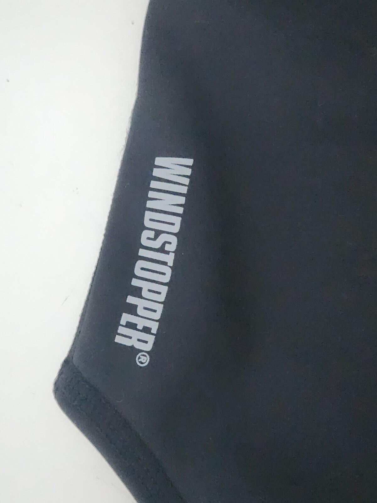 FW23 Supreme Windstopper neck gaiter Black Water Resistant GORE-TEX Reflective