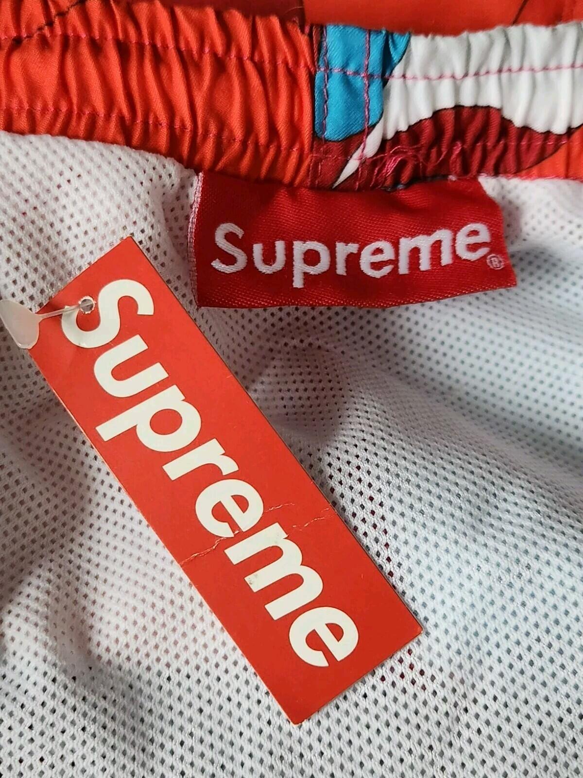 SS16 Supreme Abstract Water Short Size XL