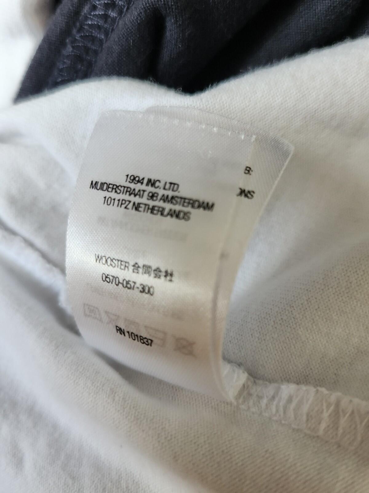 FW22 Supreme Layered Hooded L/S Top Hoodie White Size L