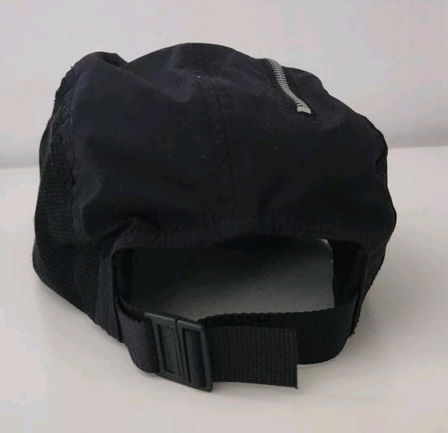FW20 Supreme Zip Mesh Camp Cap Black