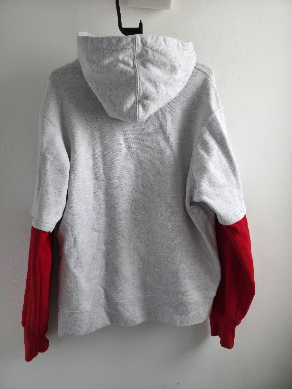 SS20 Supreme XXL Hooded Sweatshirt Ash Grey Size M