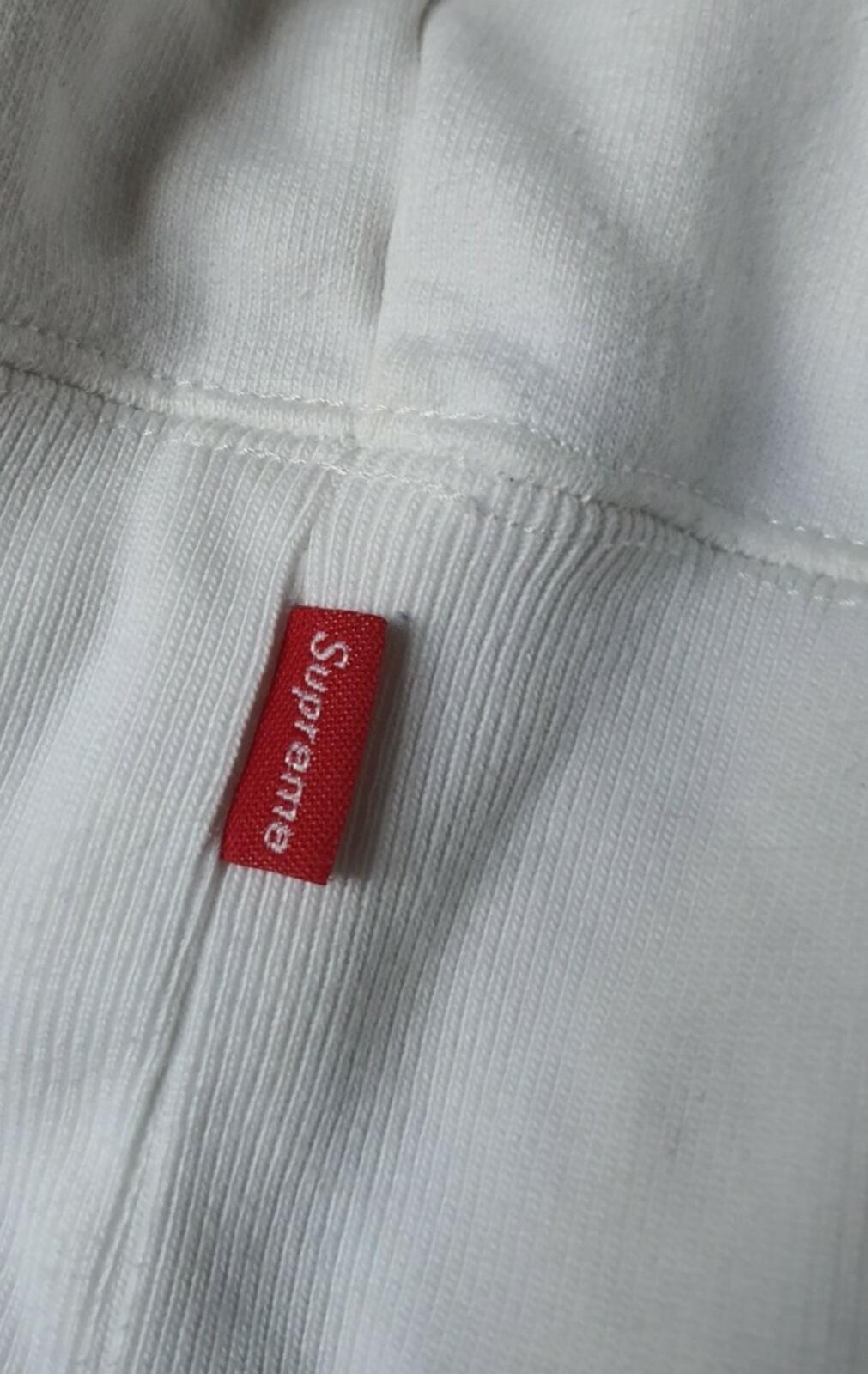 FW18 Supreme Love or Hate white hooded sweatshirt size M medium hoodie
